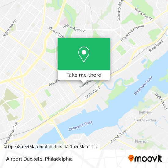 Airport Duckets map