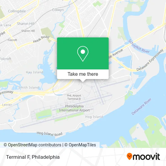 Mapa de Terminal F