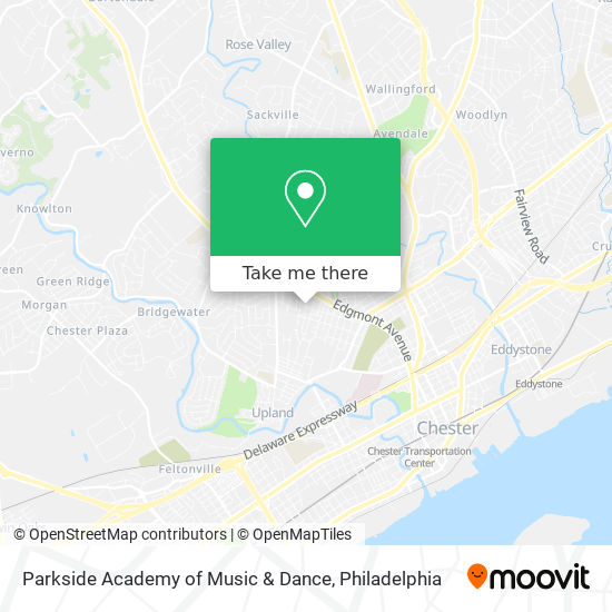 Parkside Academy of Music & Dance map