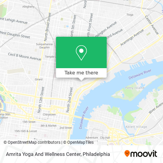 Amrita Yoga And Wellness Center map