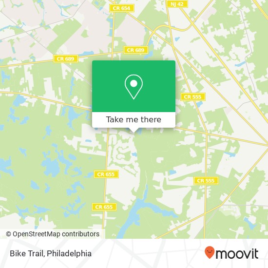 Mapa de Bike Trail