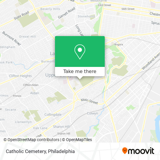 Catholic Cemetery map