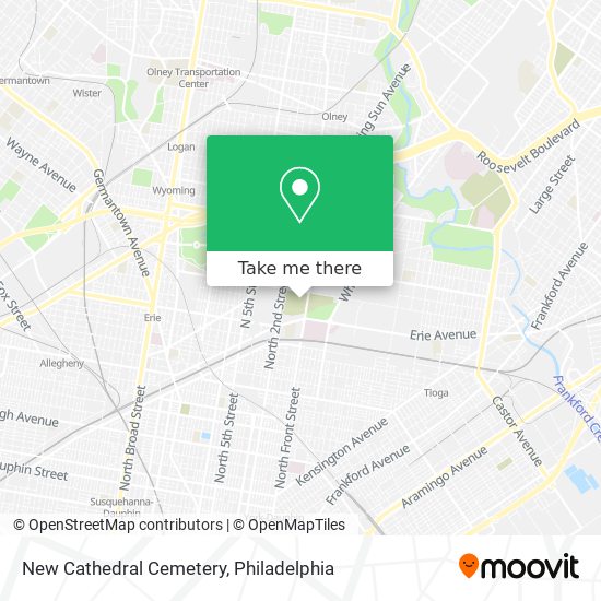 Mapa de New Cathedral Cemetery