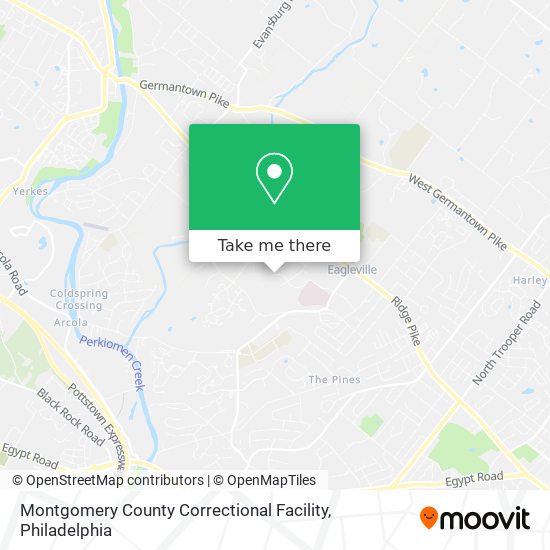 Montgomery County Correctional Facility map