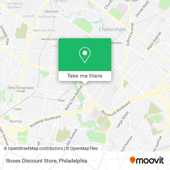 Roses Discount Store map