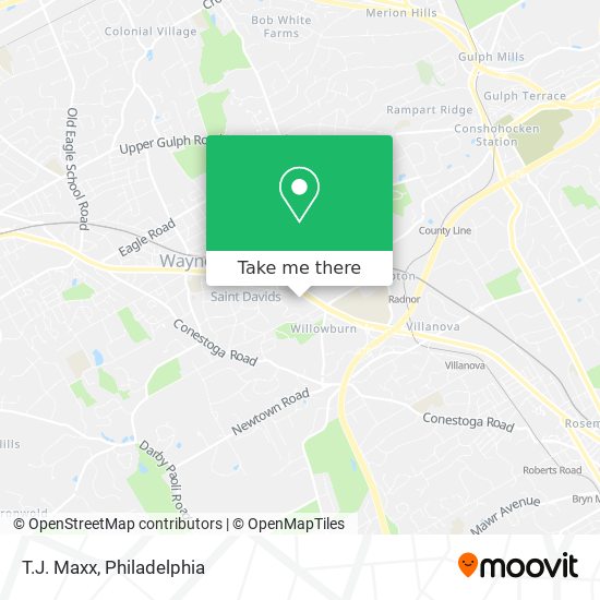 T.J. Maxx map