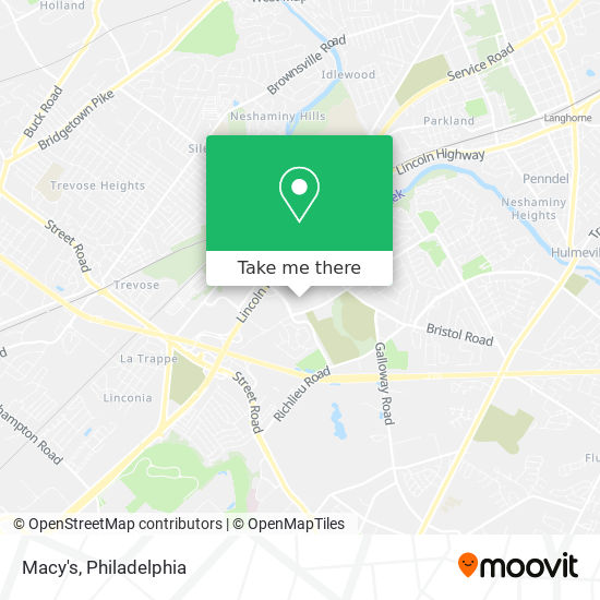 Macy's map