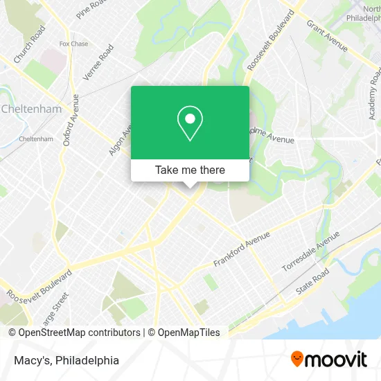 Macy's map