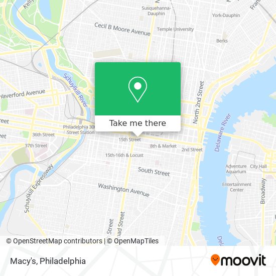 Macy's map