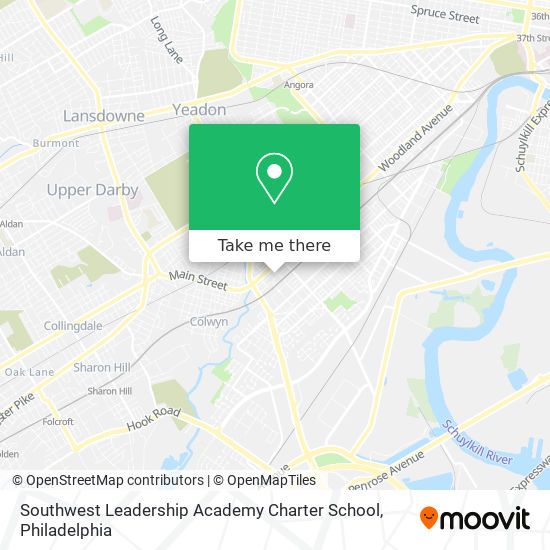Mapa de Southwest Leadership Academy Charter School