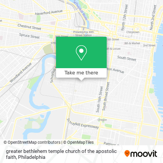 greater bethlehem temple church of the apostolic faith map