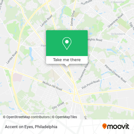 Accent on Eyes map