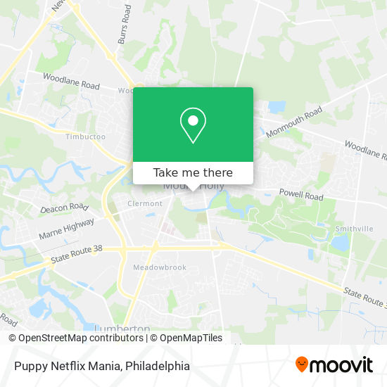 Mapa de Puppy Netflix Mania