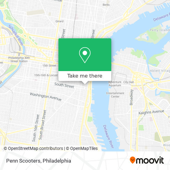 Penn Scooters map