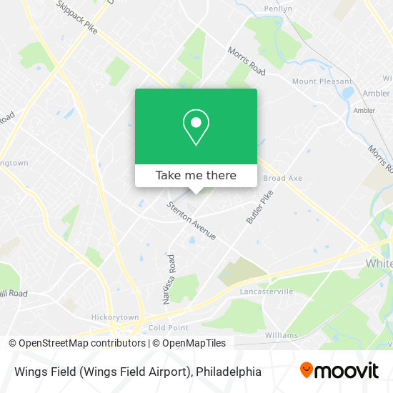Mapa de Wings Field (Wings Field Airport)