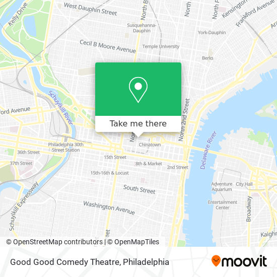 Good Good Comedy Theatre map