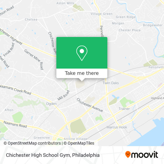 Mapa de Chichester High School Gym