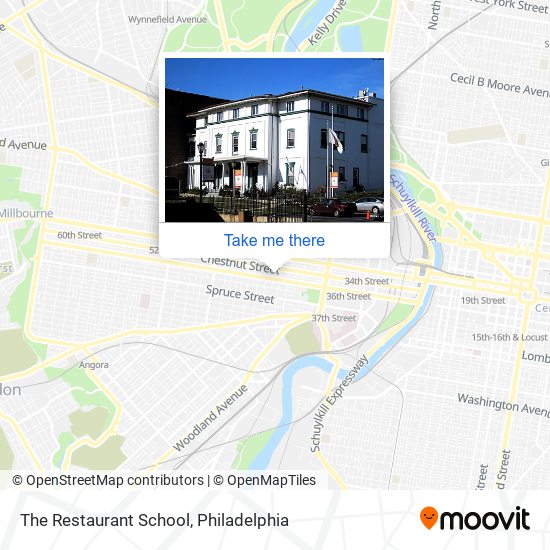 The Restaurant School map