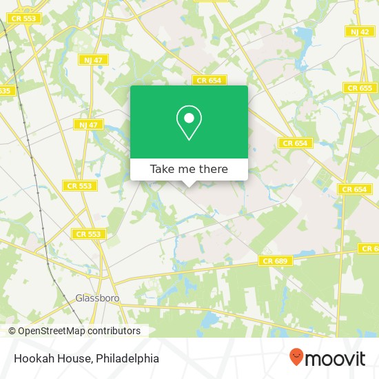 Mapa de Hookah House