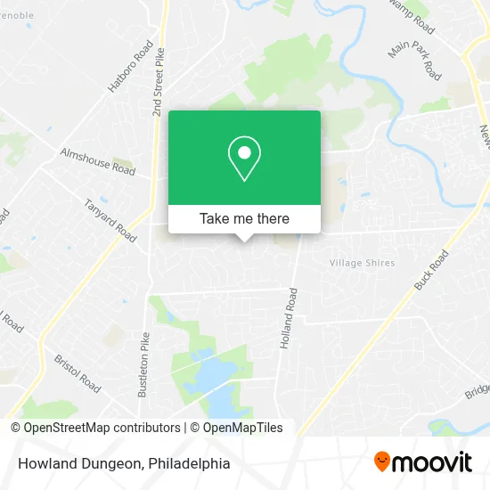 Howland Dungeon map