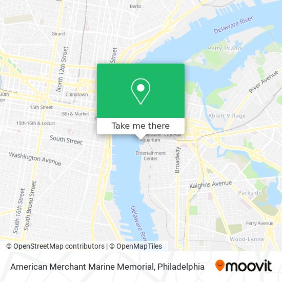 Mapa de American Merchant Marine Memorial