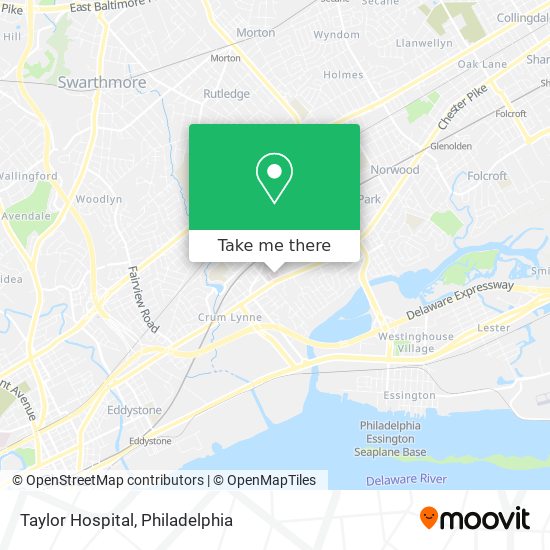 Mapa de Taylor Hospital