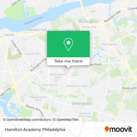 Mapa de Hamilton Academy