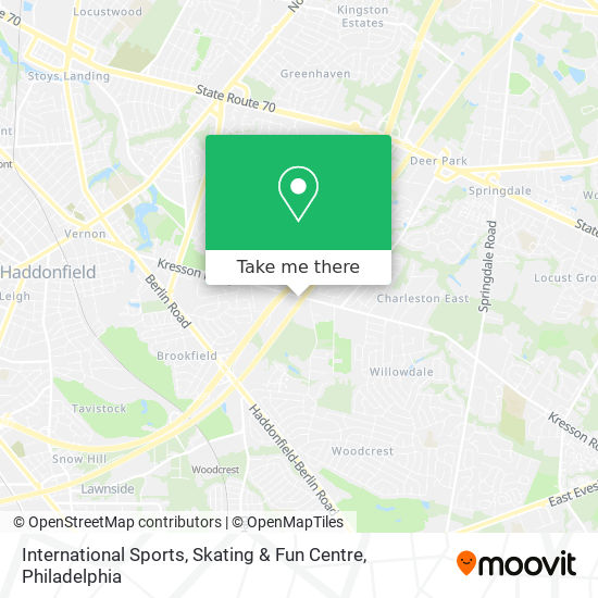 International Sports, Skating & Fun  Centre map