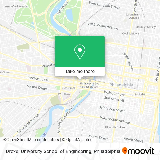 Drexel University School of Engineering map