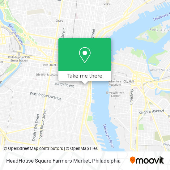 HeadHouse Square Farmers Market map