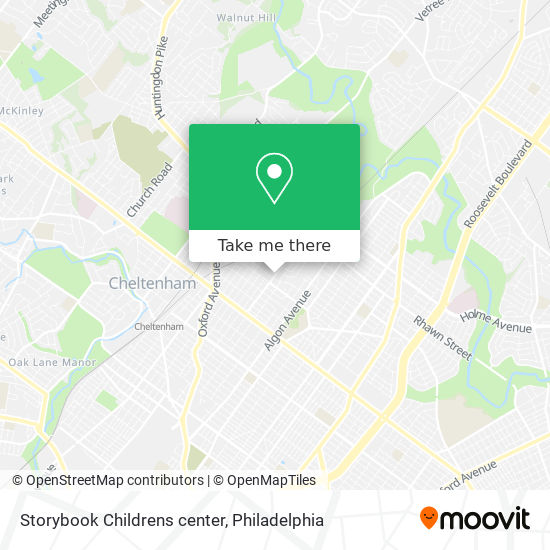 Mapa de Storybook Childrens center