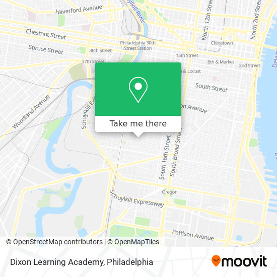 Mapa de Dixon Learning Academy