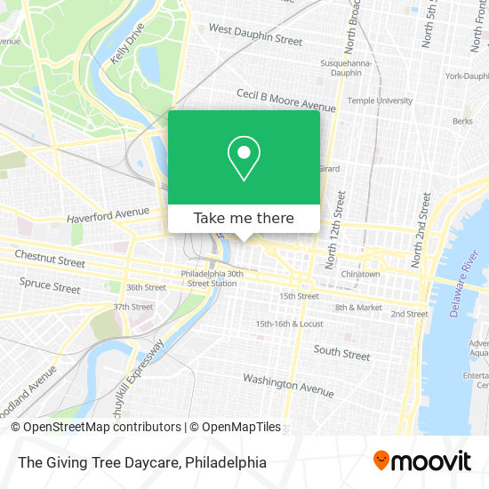 Mapa de The Giving Tree Daycare