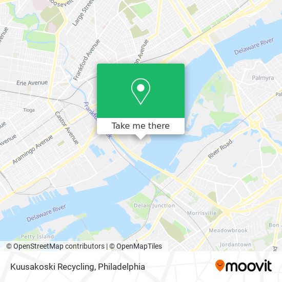 Mapa de Kuusakoski Recycling