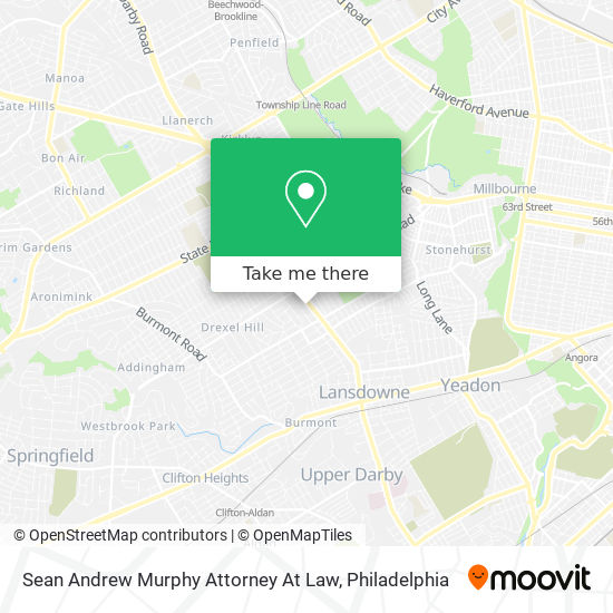 Sean Andrew Murphy Attorney At Law map