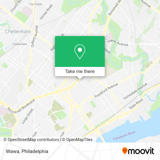 Wawa map