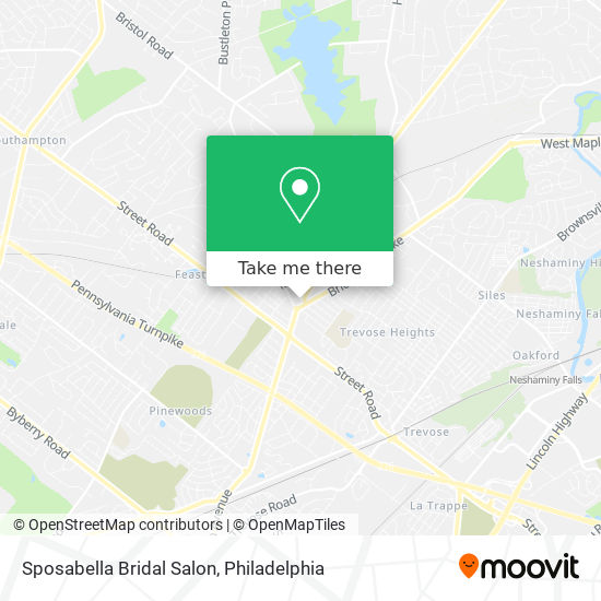 Mapa de Sposabella Bridal Salon