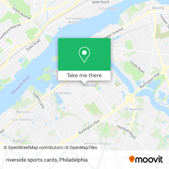 riverside sports cards map