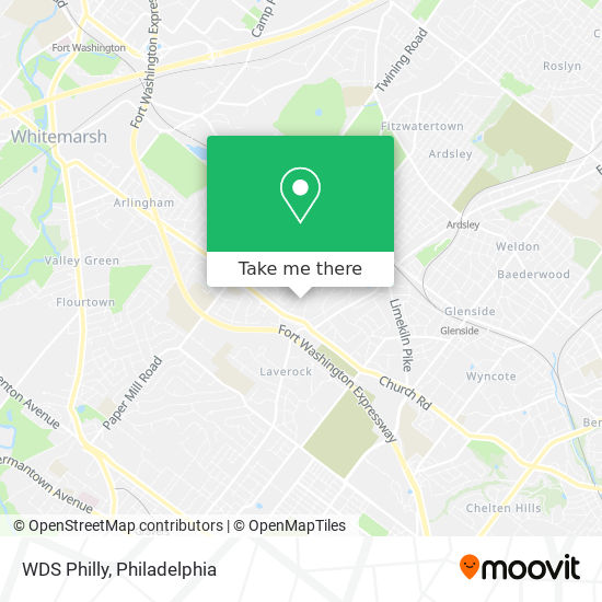 WDS Philly map