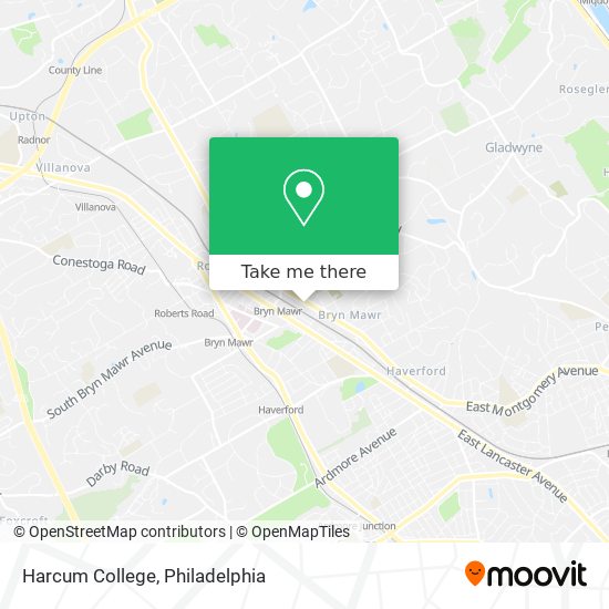 Mapa de Harcum College