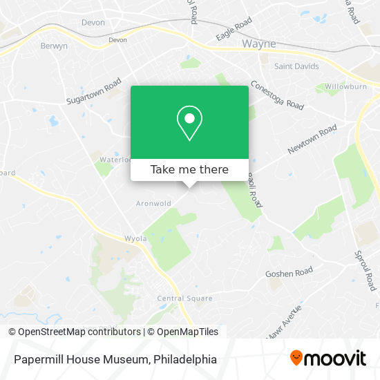 Papermill House Museum map