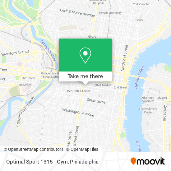 Mapa de Optimal Sport 1315 - Gym