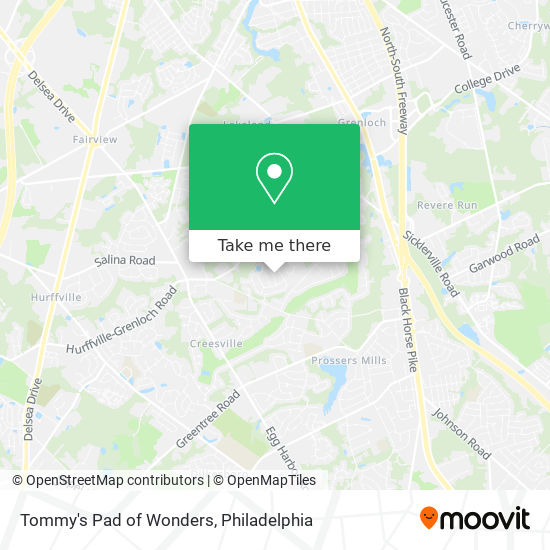 Mapa de Tommy's Pad of Wonders