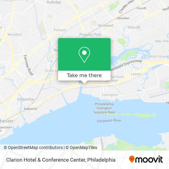 Clarion Hotel & Conference Center map