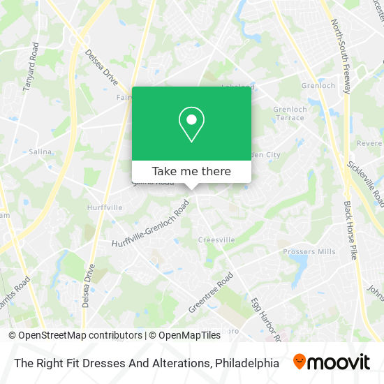 Mapa de The Right Fit Dresses And Alterations