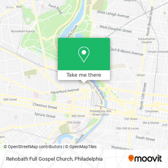 Mapa de Rehobath Full Gospel Church