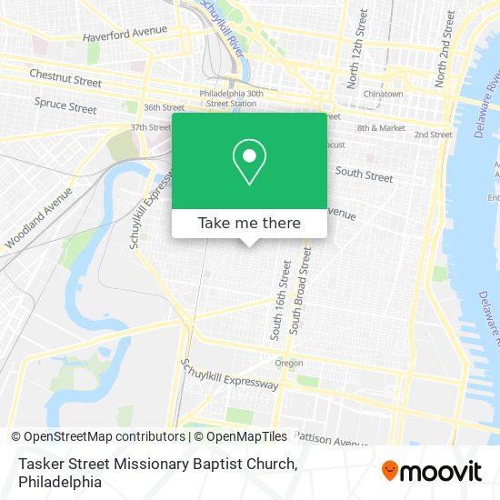 Tasker Street Missionary Baptist Church map