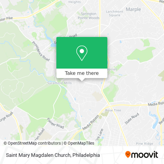 Mapa de Saint Mary Magdalen Church