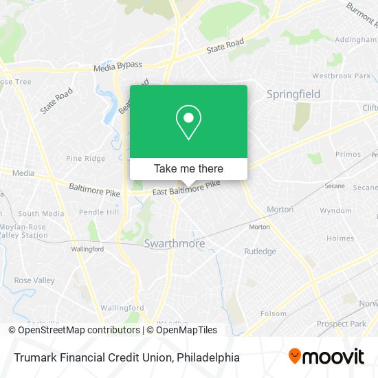Mapa de Trumark Financial Credit Union