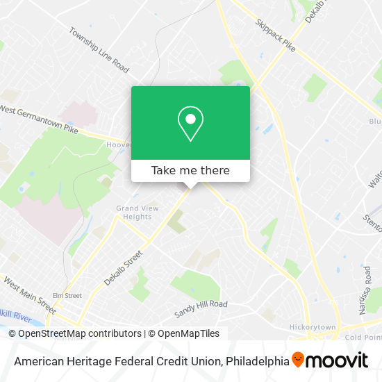 American Heritage Federal Credit Union map